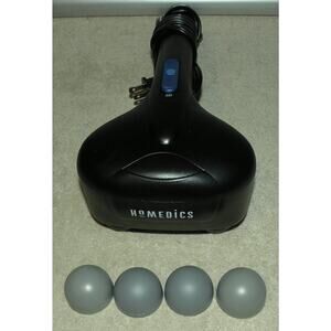 Homedics Variable Speed Massager Model PA-M Handheld Black Tested Working